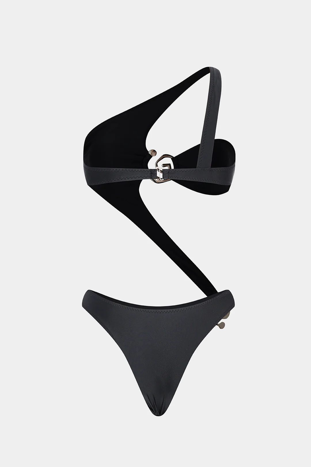 Asymmetrical Cut Out Bikini Set - Flockneti