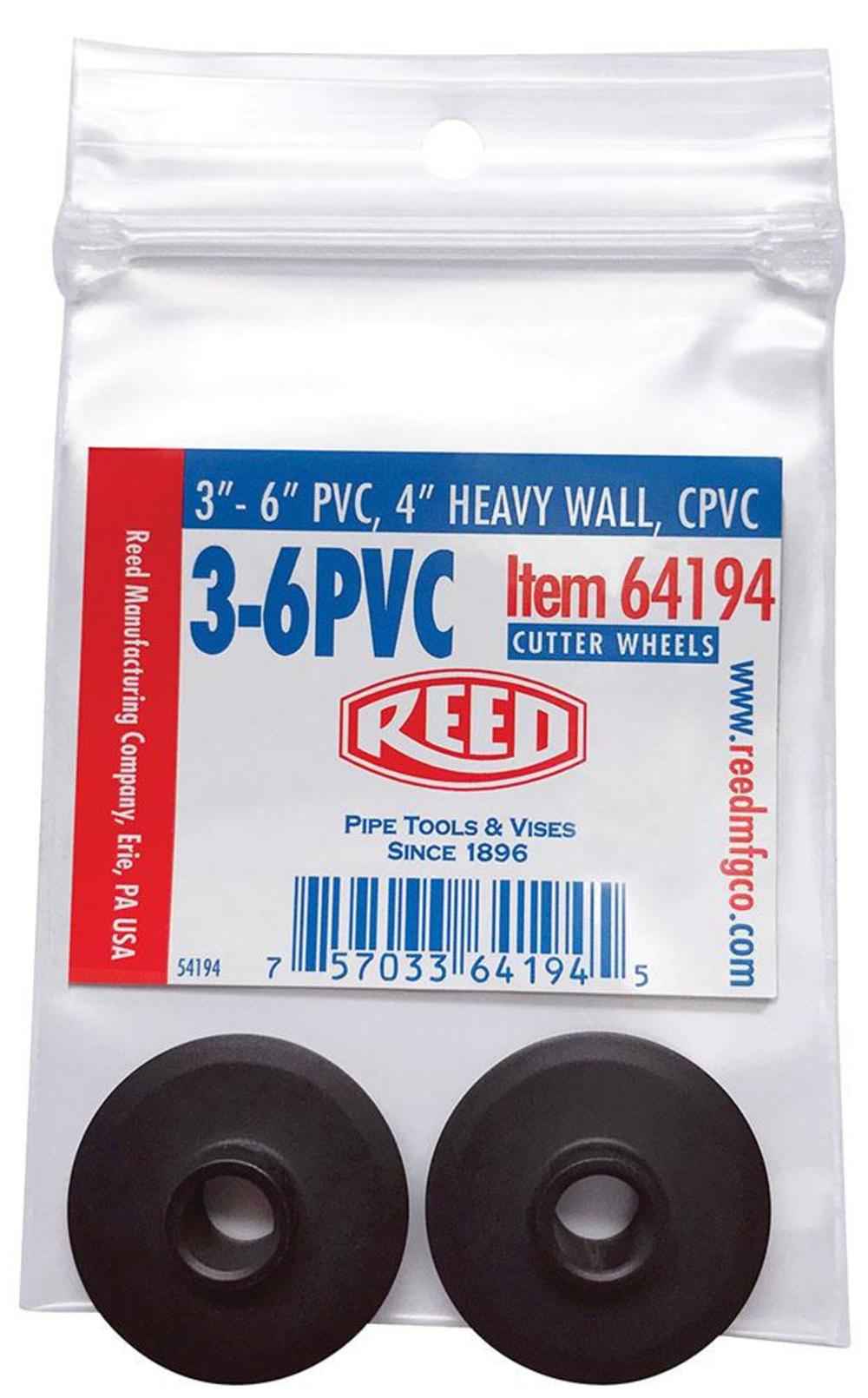 Reed Mfg Cutter Wheel 2pk 3-6PVC - Flockneti