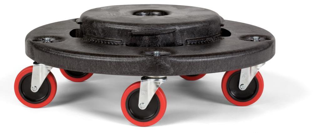 Rubbermaid BRUTE Quiet Dolly - Flockneti