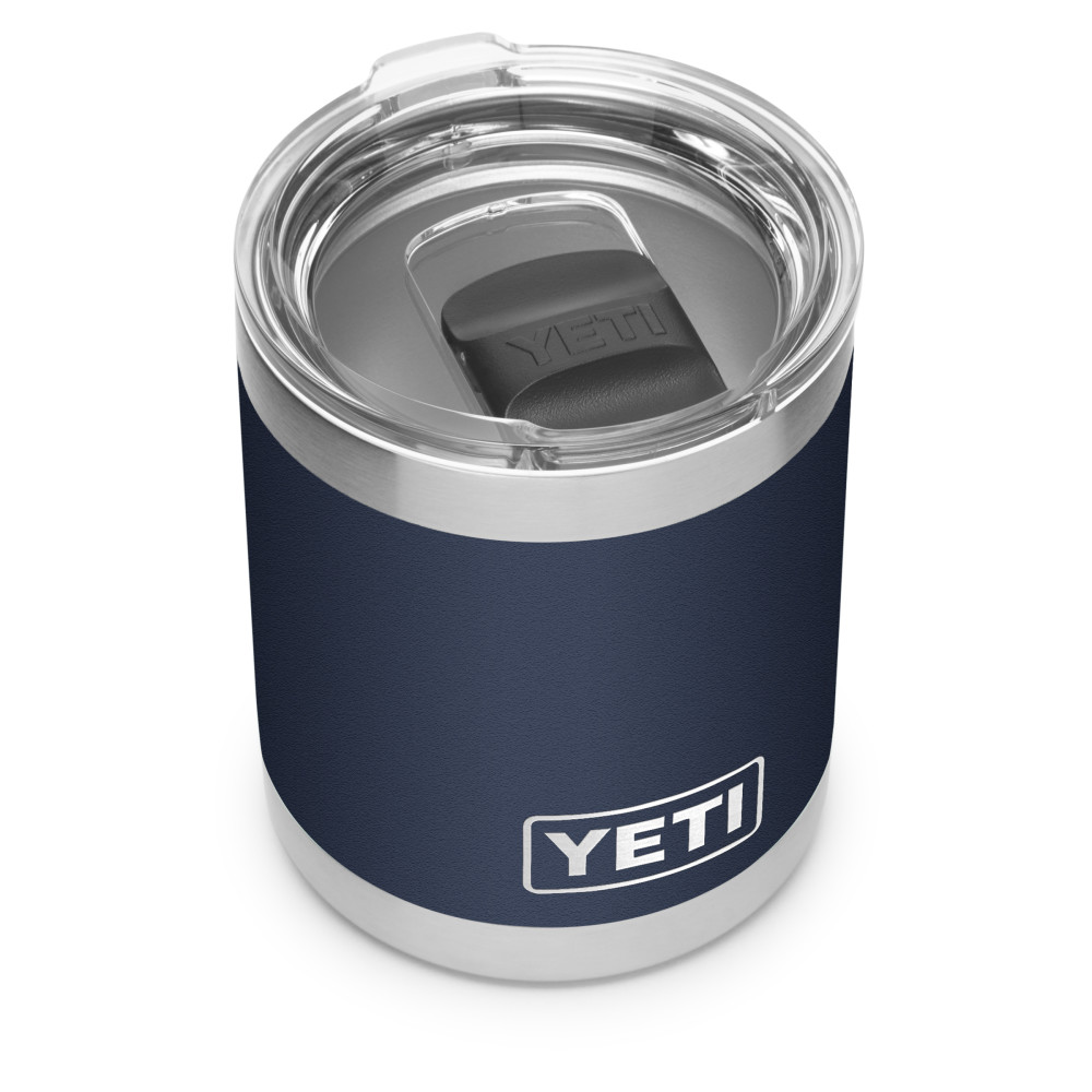 Yeti Rambler Lowball with MagSlider Lid 10oz Navy - Flockneti