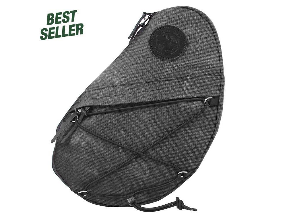 Duluth Pack 16 Liter Capacity Wax Gray Port City Sling Pack - Flockneti