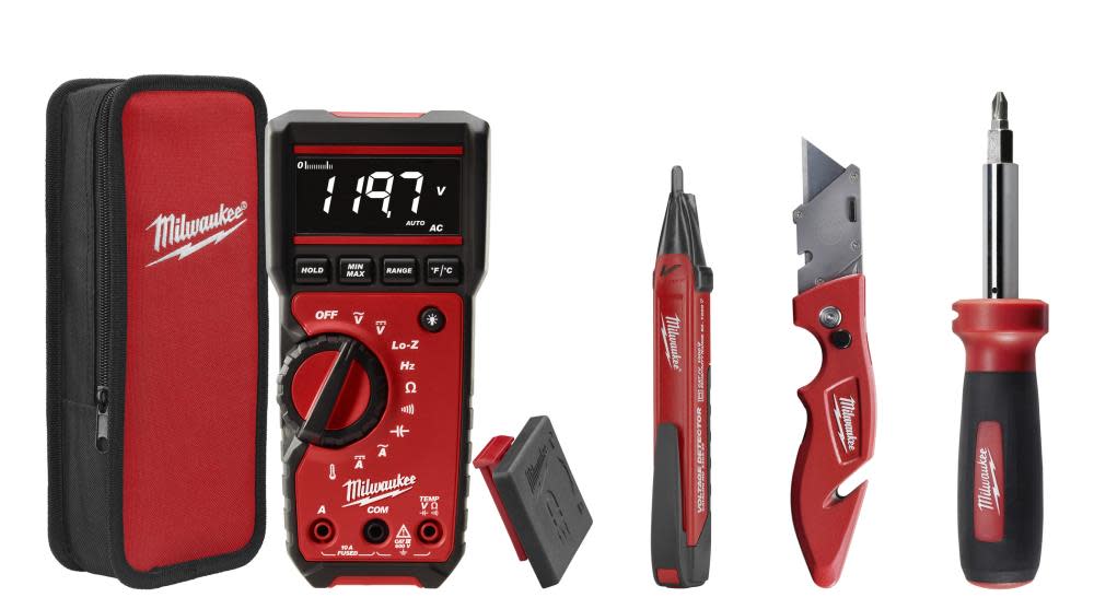Milwaukee Electrical Multimeter Combo Kit - Flockneti