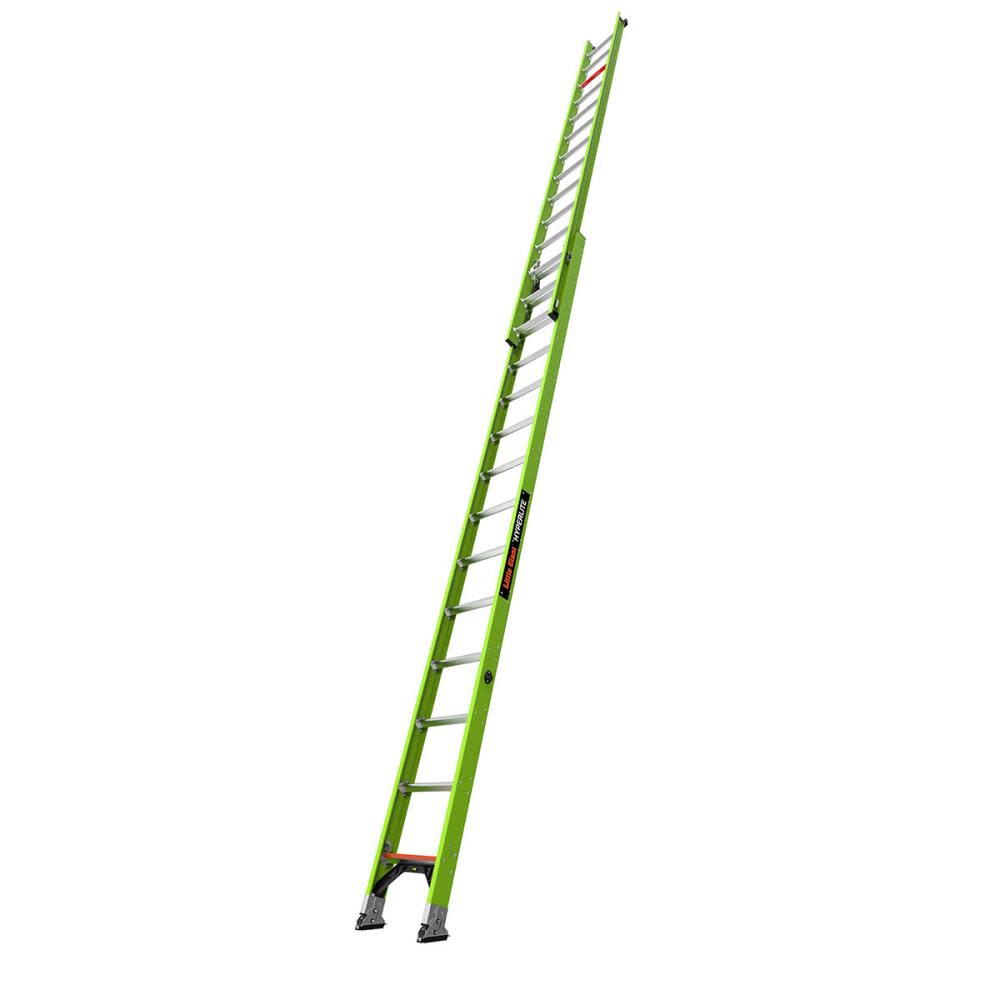 Little Giant Safety HyperLite 28 ft Type IAA Fiberglass Extension Ladder - Flockneti