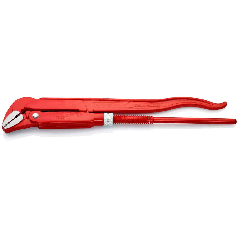 Knipex Pipe Wrench 45 Degree Angled 430 mm Swedish Pattern - Flockneti