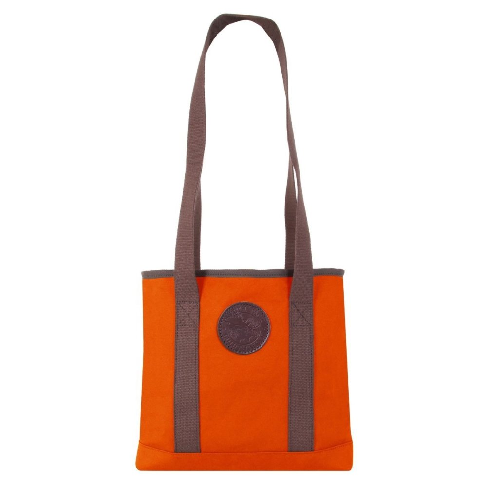 Duluth Pack 5 Liter Capacity Orange Long Handles Mini Tote - Flockneti