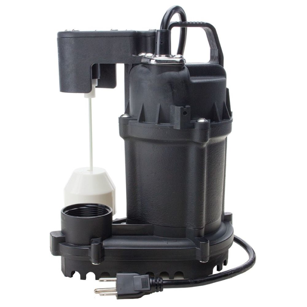 Star Water Systems 1/3 HP Cast Iron Submersible Sump Pump - Flockneti