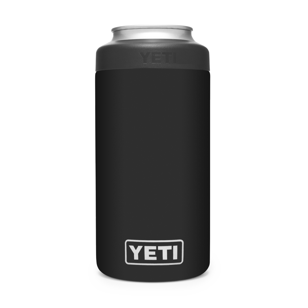 Yeti Rambler Colster Tall Can Insulator – Black - Flockneti