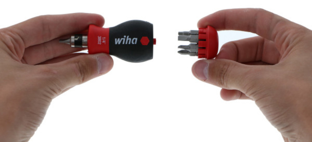 Wiha Multi Bit Driver 14 in One Soft Finish Stubby - Flockneti