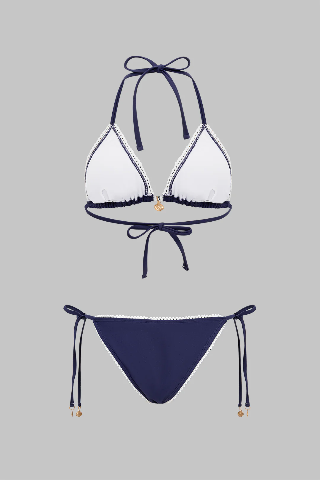 Tie-Up Bikini Set - Flockneti