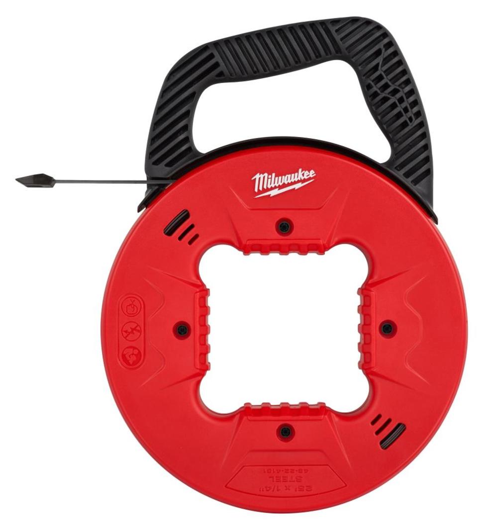 Milwaukee 25 Ft. 1/4 in. Steel Fish Tape with Low Profile Tip - Flockneti