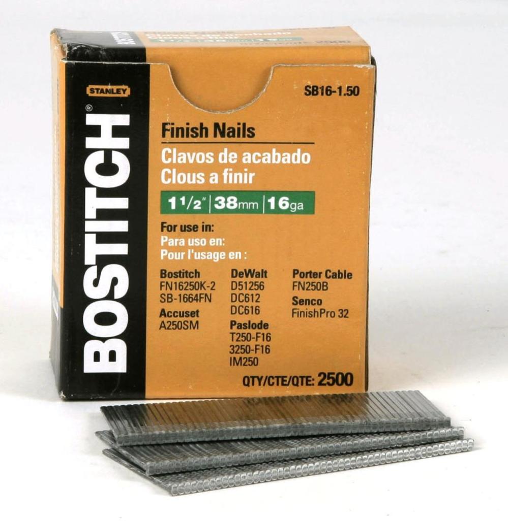 Bostitch 1-1/2 In. 16 Gauge Finish Nail - Flockneti