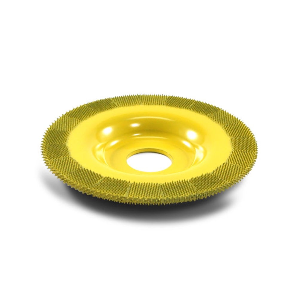 Saburrtooth 4″ Flat Face Grooving Disc Fine Grit 7/8″ Bore - Flockneti