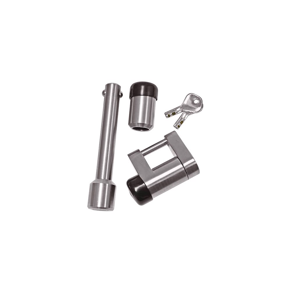 Reese 5/8″ Chrome Keyed Alike Receiver/Coupler Combo Lock Set - Flockneti