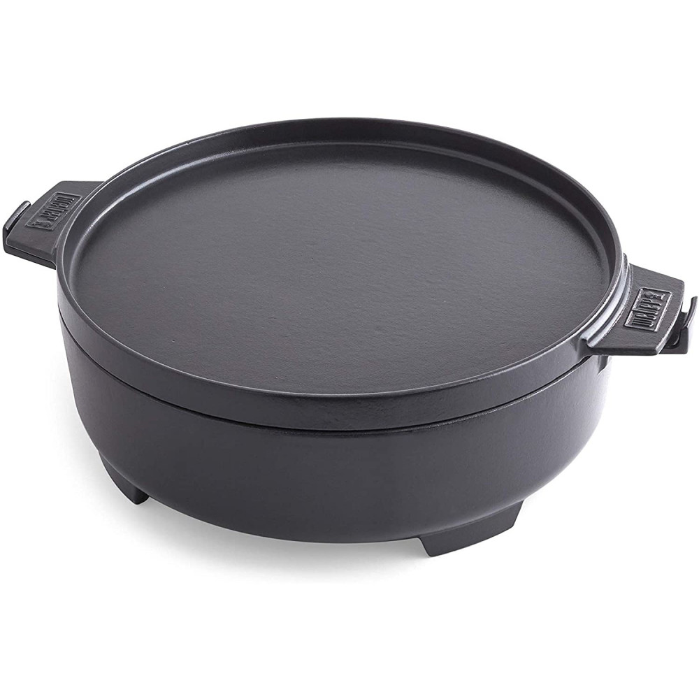 Weber Dutch Oven Cast Iron 7.25qt - Flockneti
