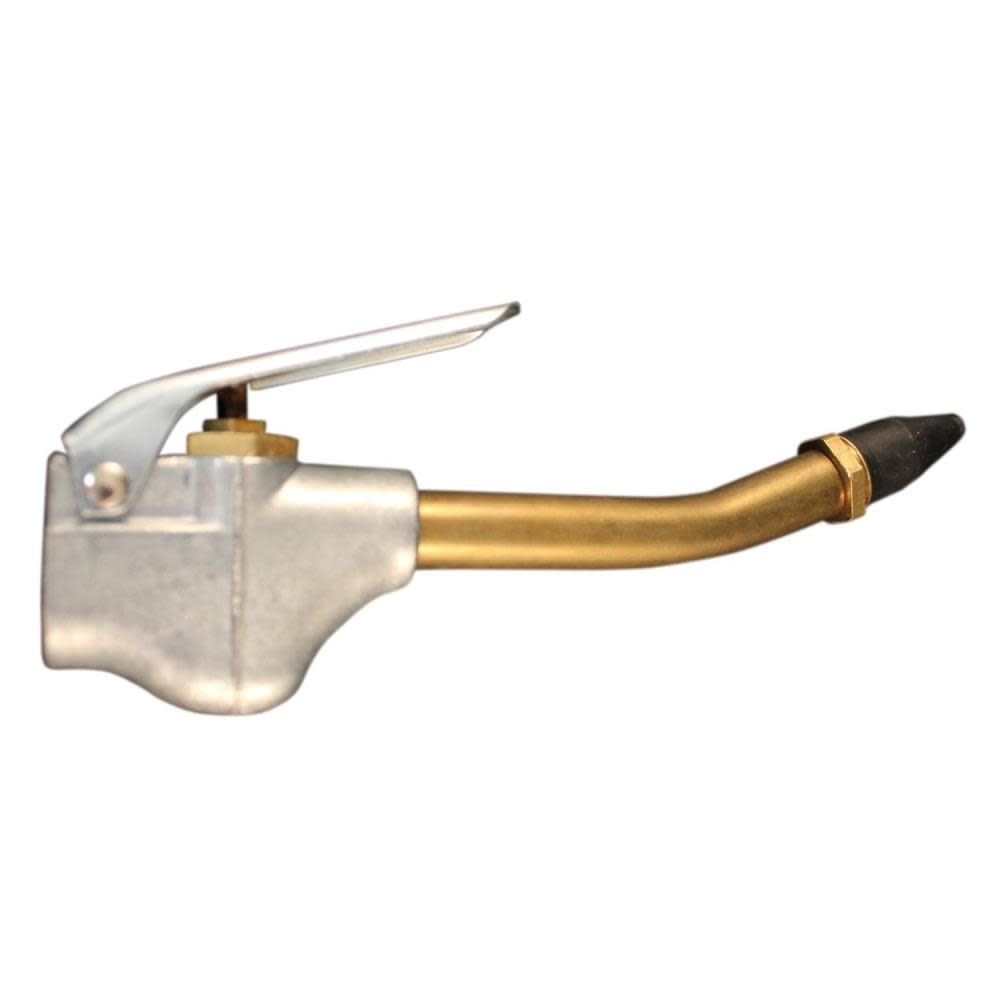 Milton 1/4 In. Lever Style Blo Gun and 4 In. Bent Nozzle - Flockneti