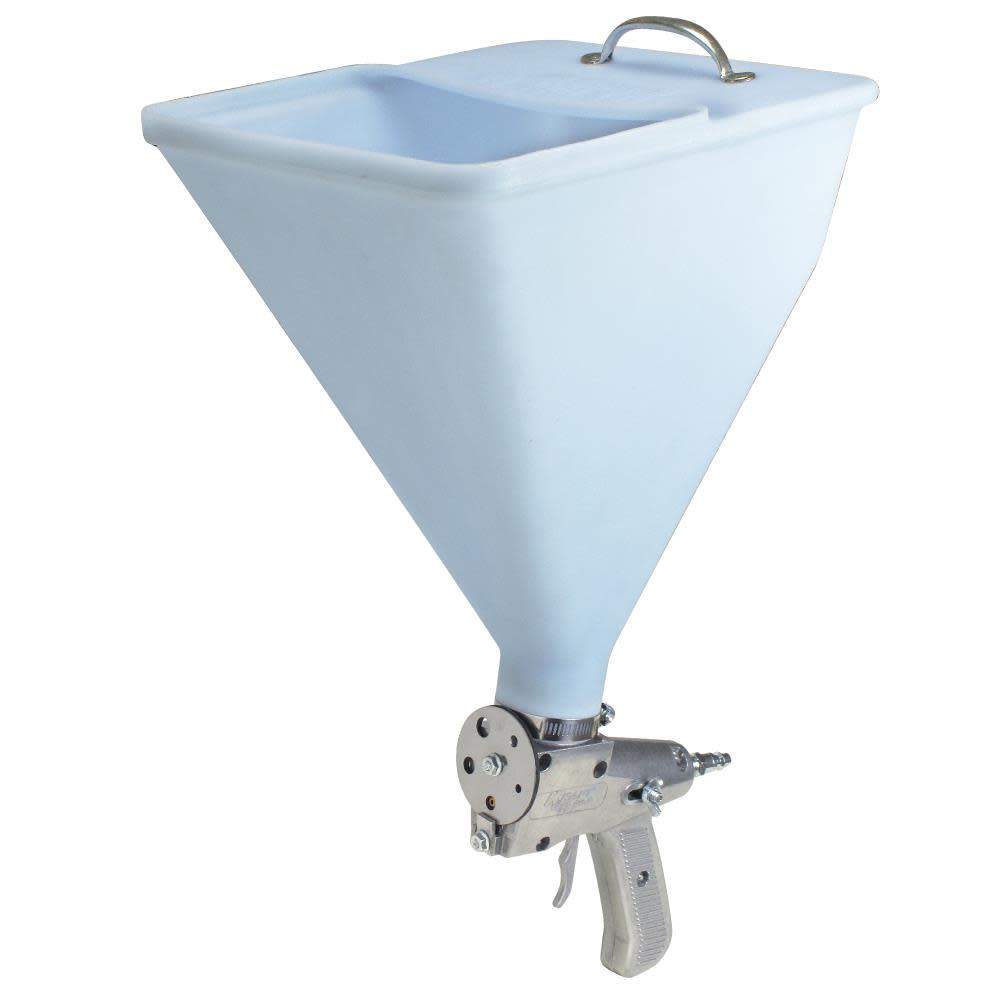 Kraft Tool Co Standard Texture Gun and Hopper - Flockneti