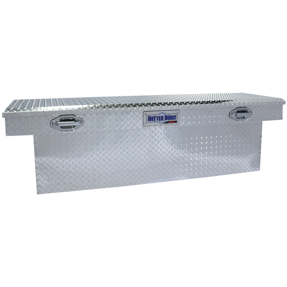 Better Built 58″ SEC Saddle Truck Tool Box DEEP BRITE ALUMINUM - Flockneti