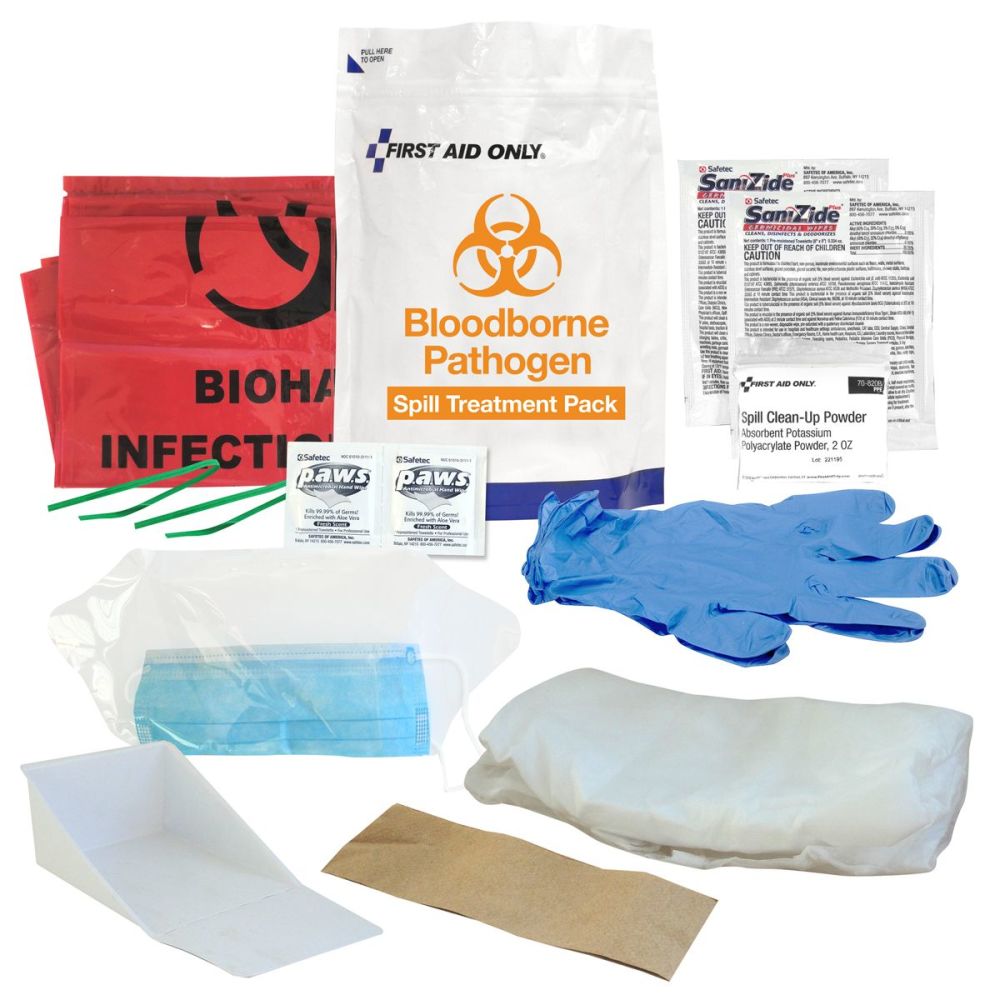 First Aid Only BBP Treatment Pack Kit - Flockneti
