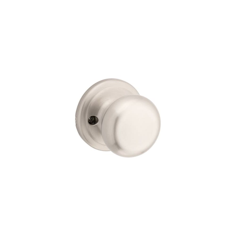 Kwikset Satin Nickel Hall/Closet Juno Door Knob - Flockneti