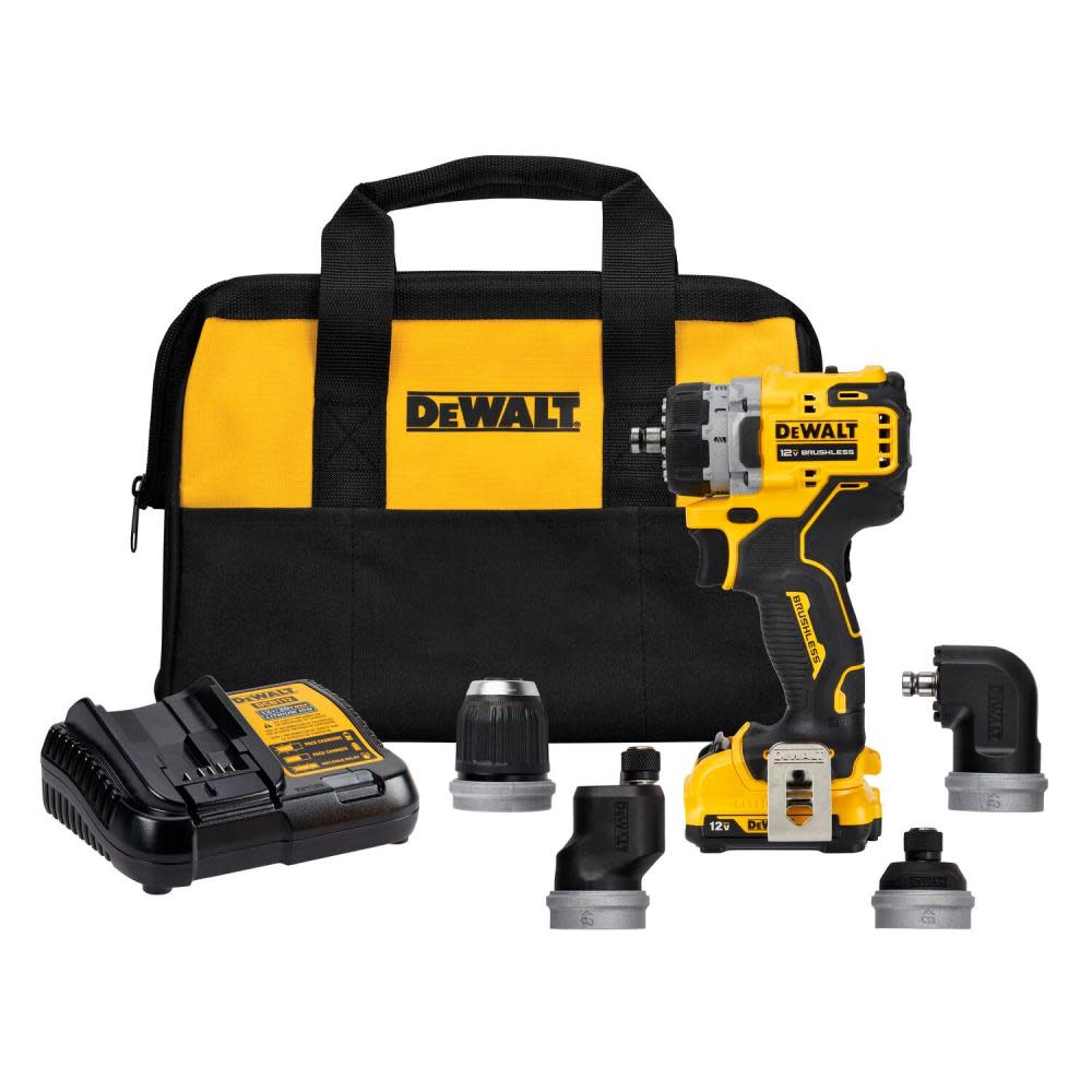 DEWALT XTREME 12V MAX 5 in 1 Drill/Driver Brushless Cordless Kit - Flockneti