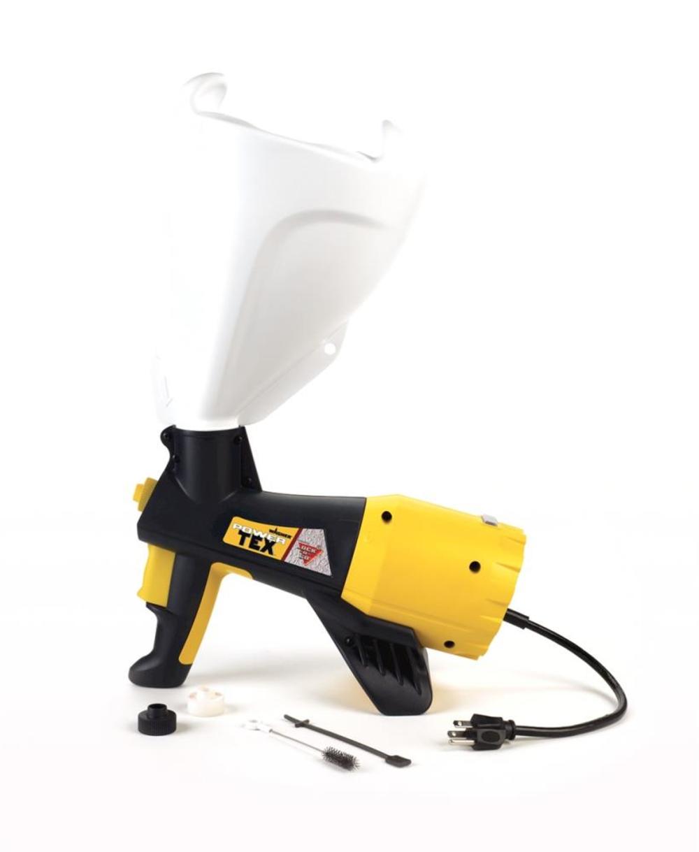 Wagner Power Tex 2-PSI Plastic Texture Sprayer Gun with Nozzle - Flockneti