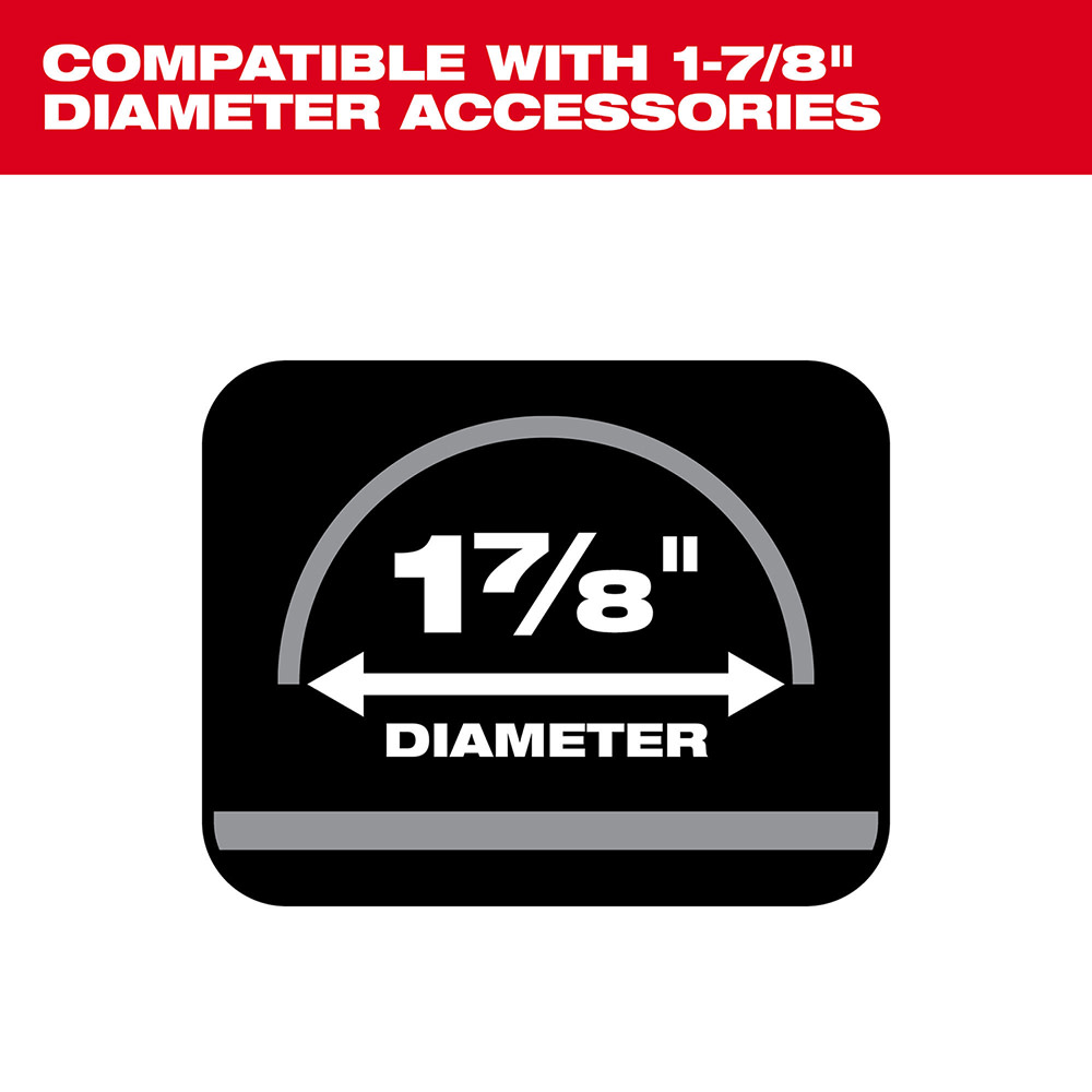 Milwaukee 1 7/8″ x 9′ Flexible Hose - Flockneti