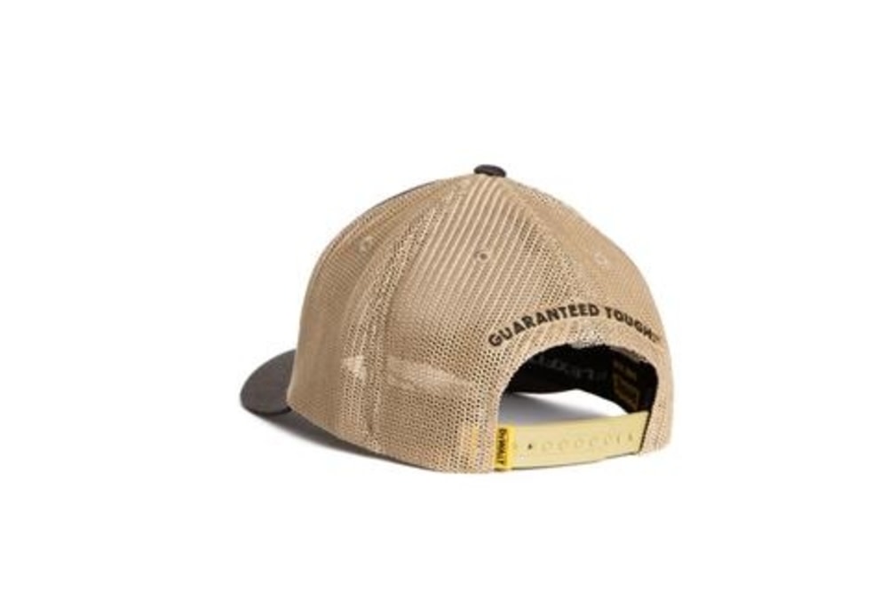 DEWALT Oakdale Trucker Hat with Patch Bark with Tan Mesh – OSFA - Flockneti