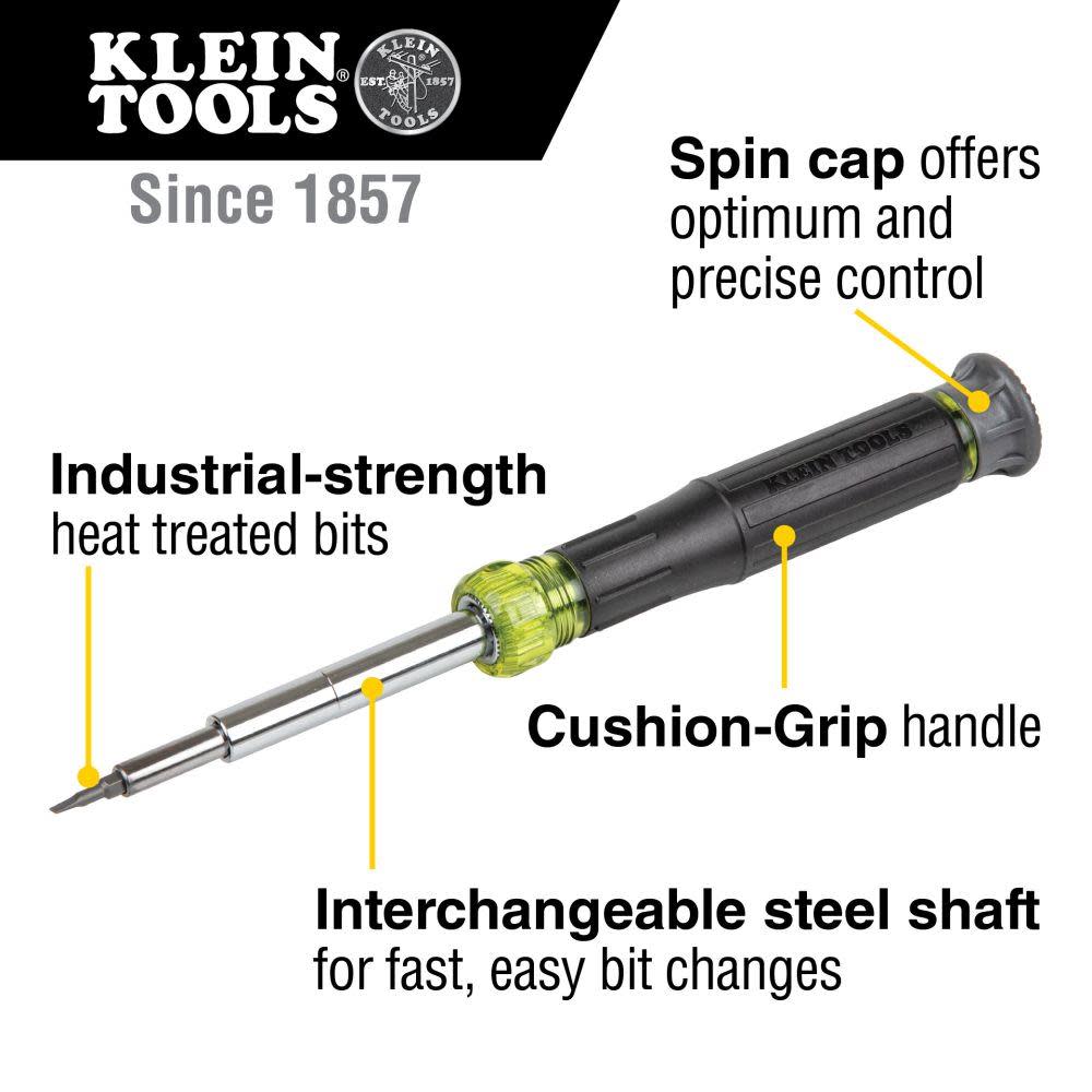 Klein Tools 14-in-1 Precision Screwdriver/Nut Driver - Flockneti