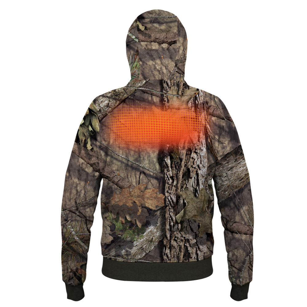 Mobile Warming Phase Heated Hoodie Sweatshirt 12 Volt Mens MO Country 2XL - Flockneti