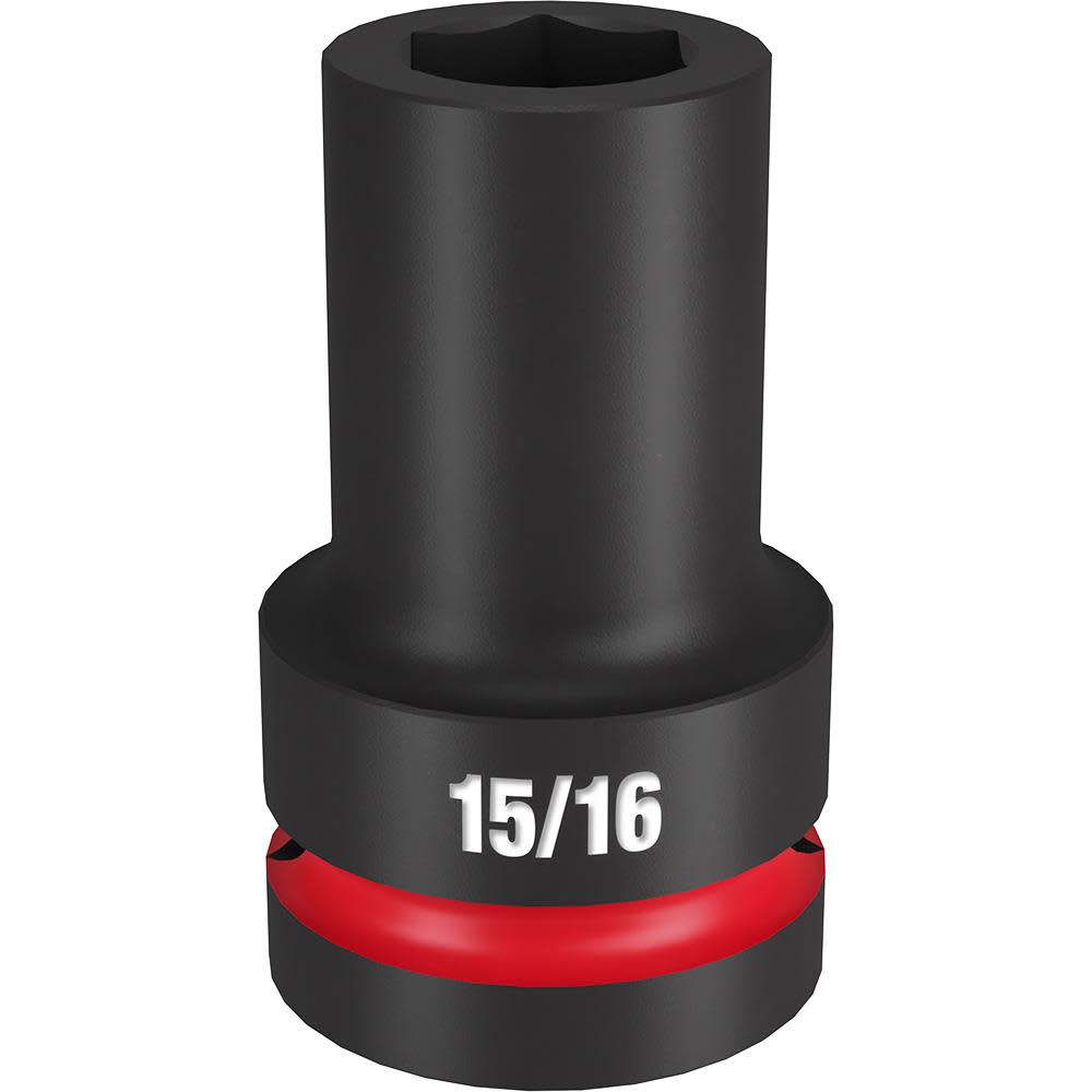 Milwaukee SHOCKWAVE Impact Duty Socket 1″ Drive 15/16″ Deep 6 Point - Flockneti