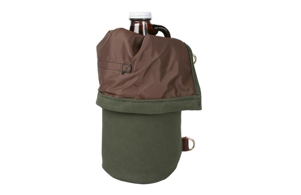 Duluth Pack Olive Drab Canvas One Size Growler Pack - Flockneti
