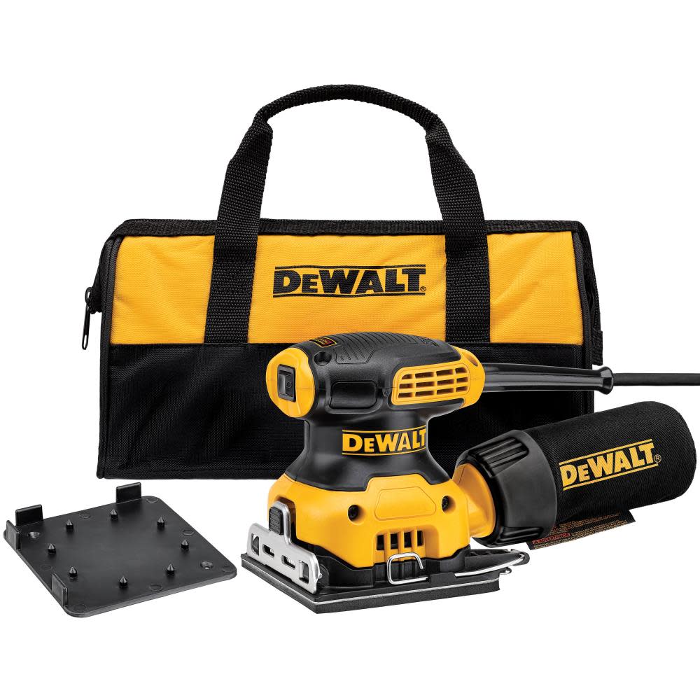DEWALT 1/4 SHEET ORBITAL FINISH SANDER - Flockneti