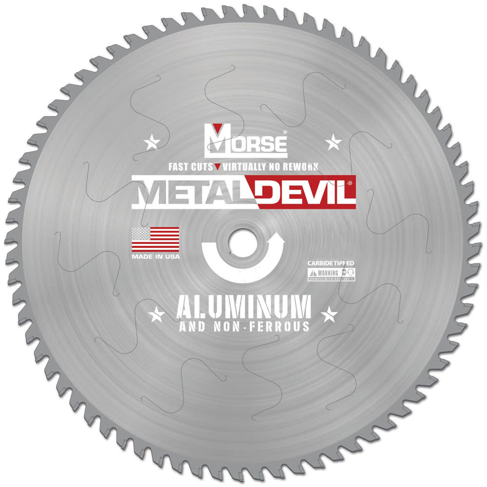 MK Morse 10″ 92 Tooth Metal Devil Circular Saw Blade - Flockneti
