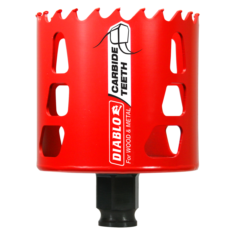 Diablo Tools 2-3/4″ (70mm) Carbide-Tip Wood & Metal Holesaw - Flockneti