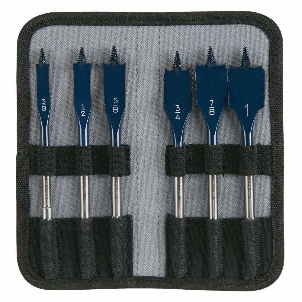 Bosch 6 pc. Daredevil Standard Spade Bit Set in Pouch - Flockneti