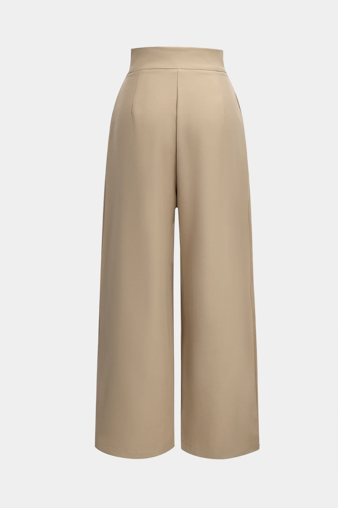 Wide Leg Pleated Trousers - Flockneti