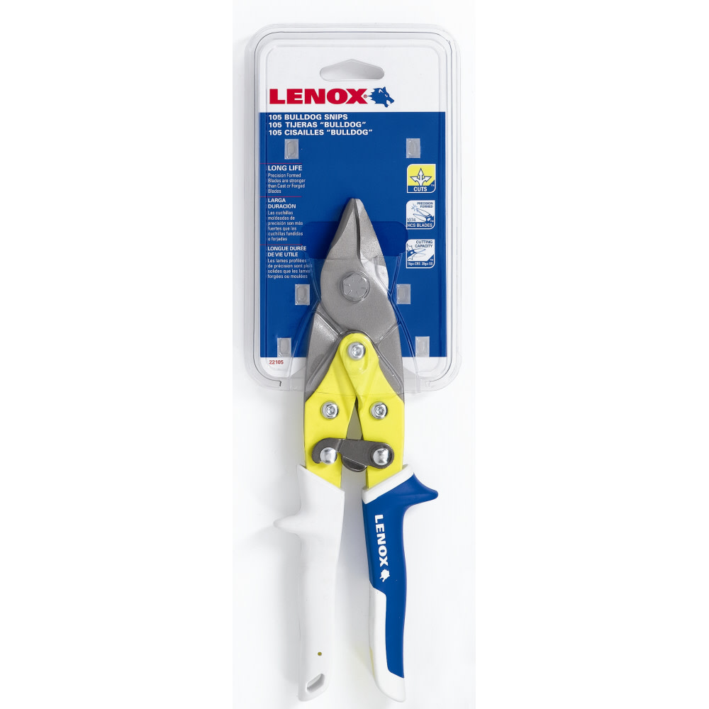 Lenox 105 Aviation Bulldog Straight Snip - Flockneti