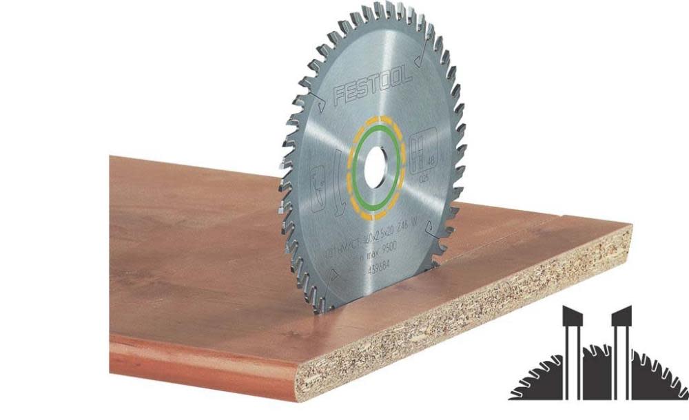 Festool Solid Surface / Laminate 48-Tooth Saw Blade - Flockneti