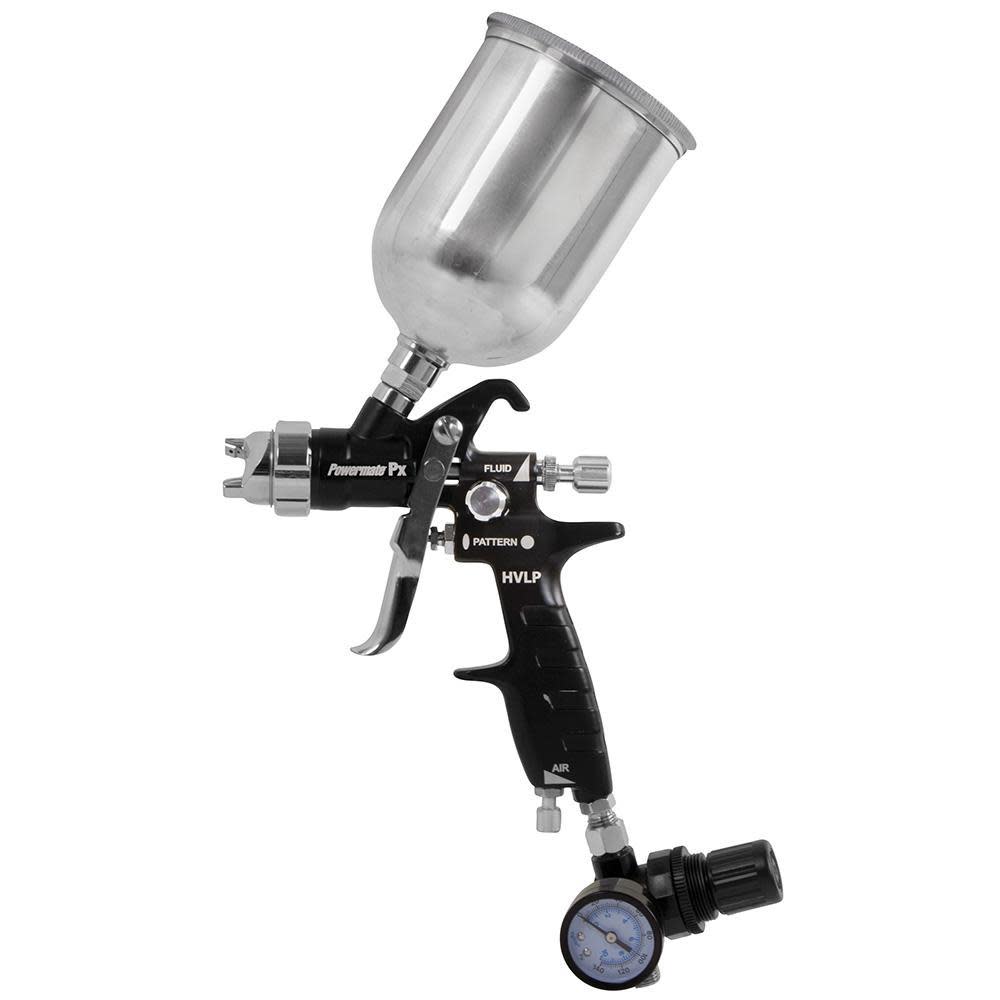 Powermate HVLP Gravity Feed Spray Gun - Flockneti