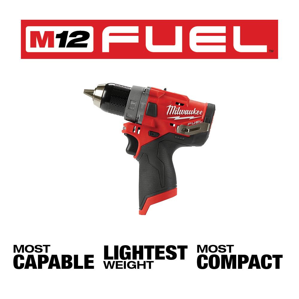 Milwaukee M12 FUEL 1/2 In. Hammer Drill - Flockneti