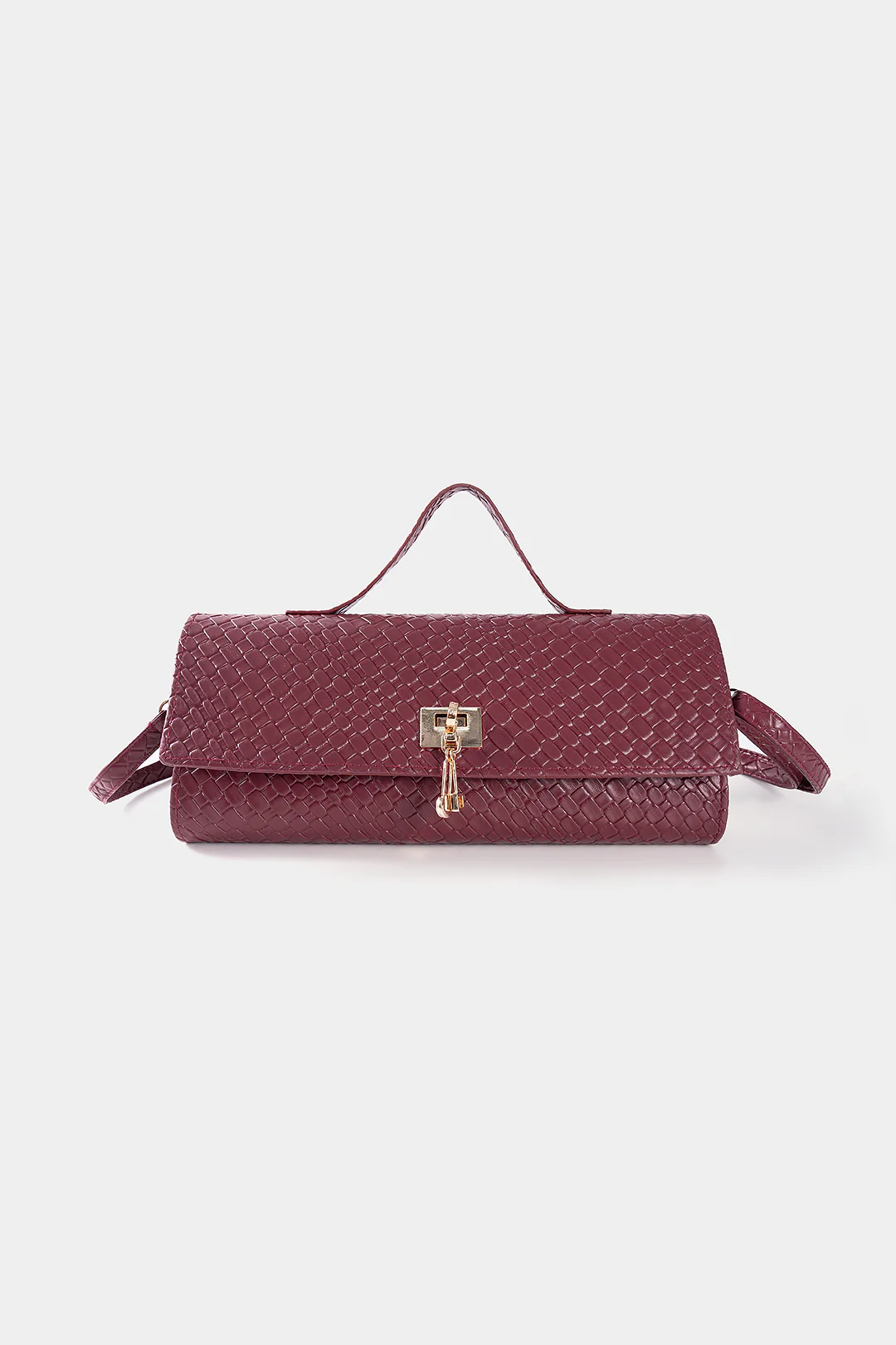 Woven Metal Clutch Bag - Flockneti