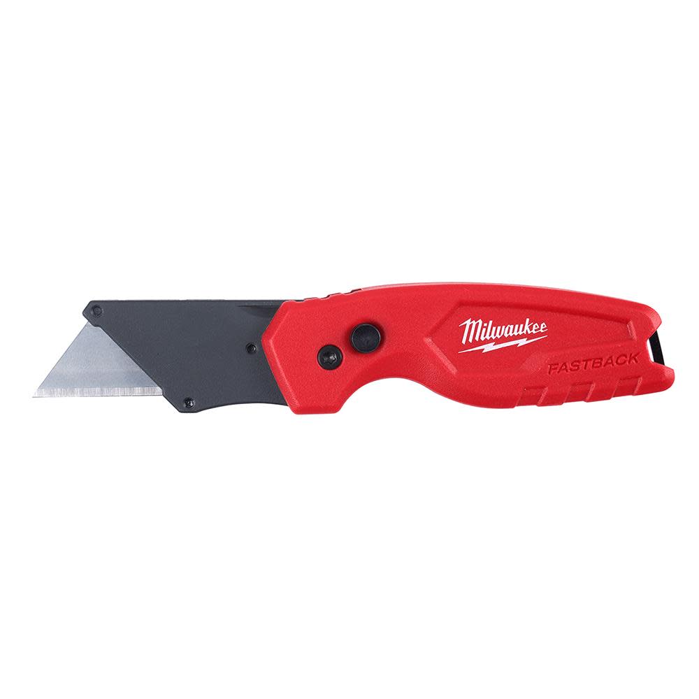 Milwaukee FASTBACK Compact Folding Utility Knife - Flockneti