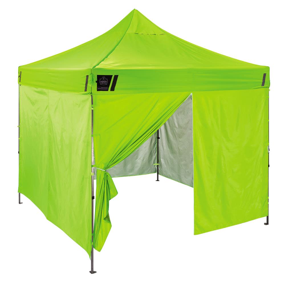 Ergodyne SHAX 6054 Pop Up Tent Sidewall Kit Includes 4 Walls 10′ x 10′ - Flockneti
