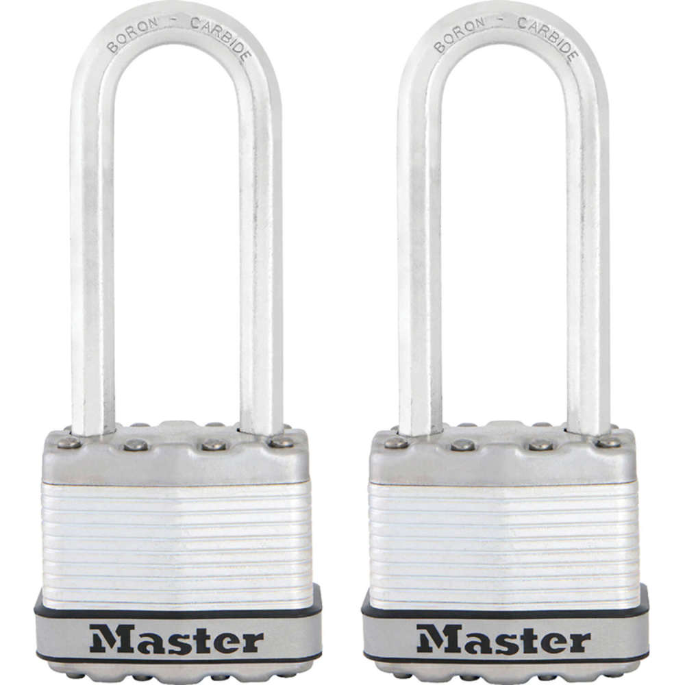 Master Lock Padlock 11/16 x 1 3/4″ Dual Ball Bearing Locking - Flockneti
