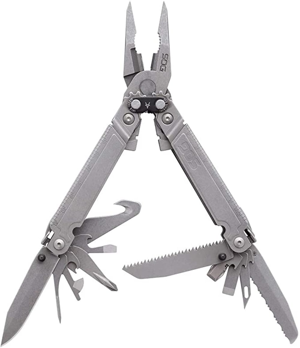 SOG PowerAccess Assist Multi Tool Stonewash - Flockneti