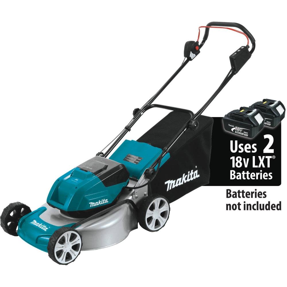 Makita 18V X2 (36V) LXT LithiumIon Brushless Cordless 18″ Lawn Mower Tool Only - Flockneti