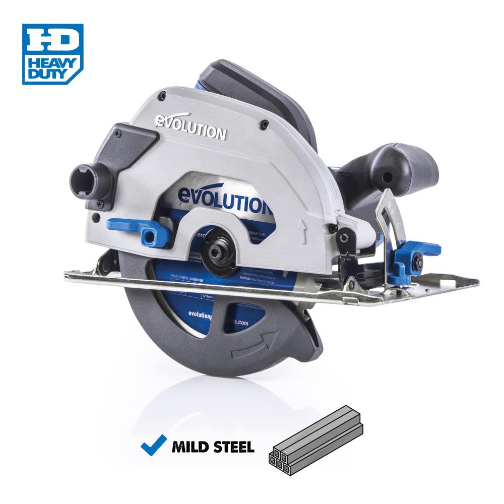 Evolution Power Tools 7-1/4 inch. Metal Cutting Circular Saw - Flockneti