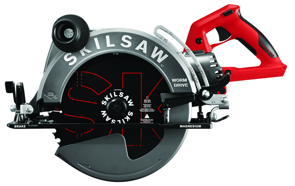 Skilsaw 10-1/4″ TRUEHVL Cordless Worm Drive Saw Bare Tool - Flockneti