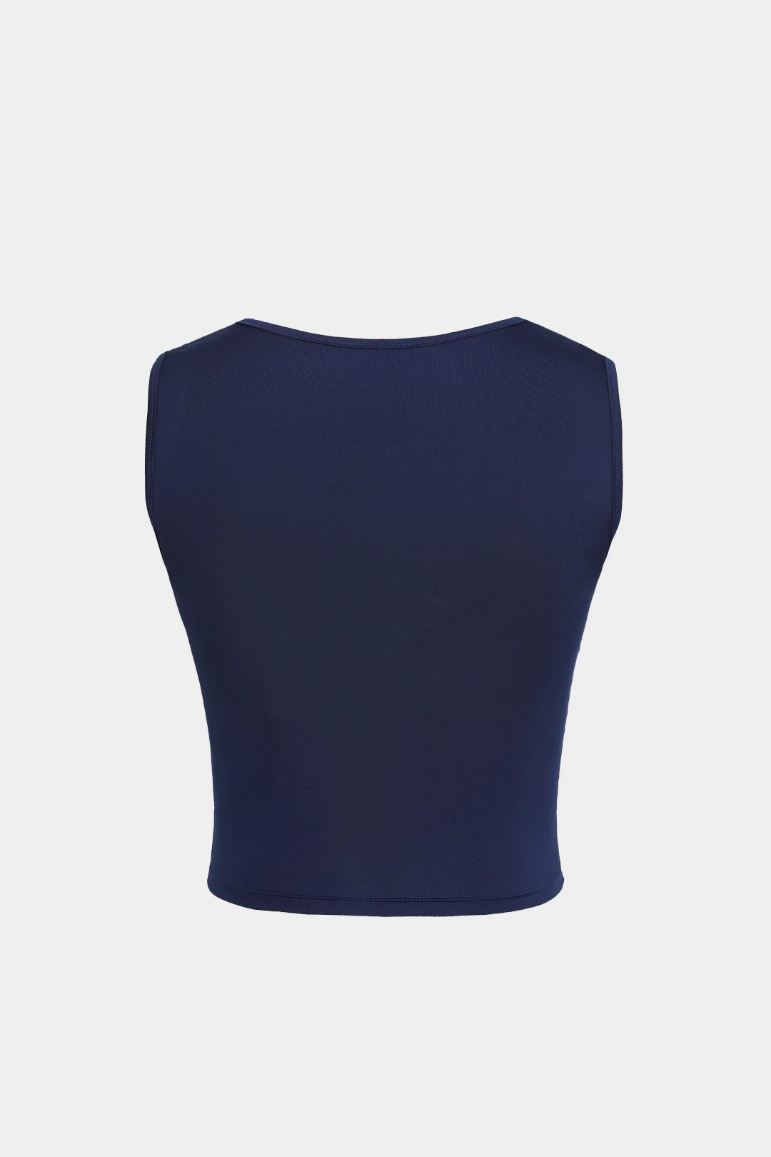 Basic Square Neck Cropped Tank Top - Flockneti