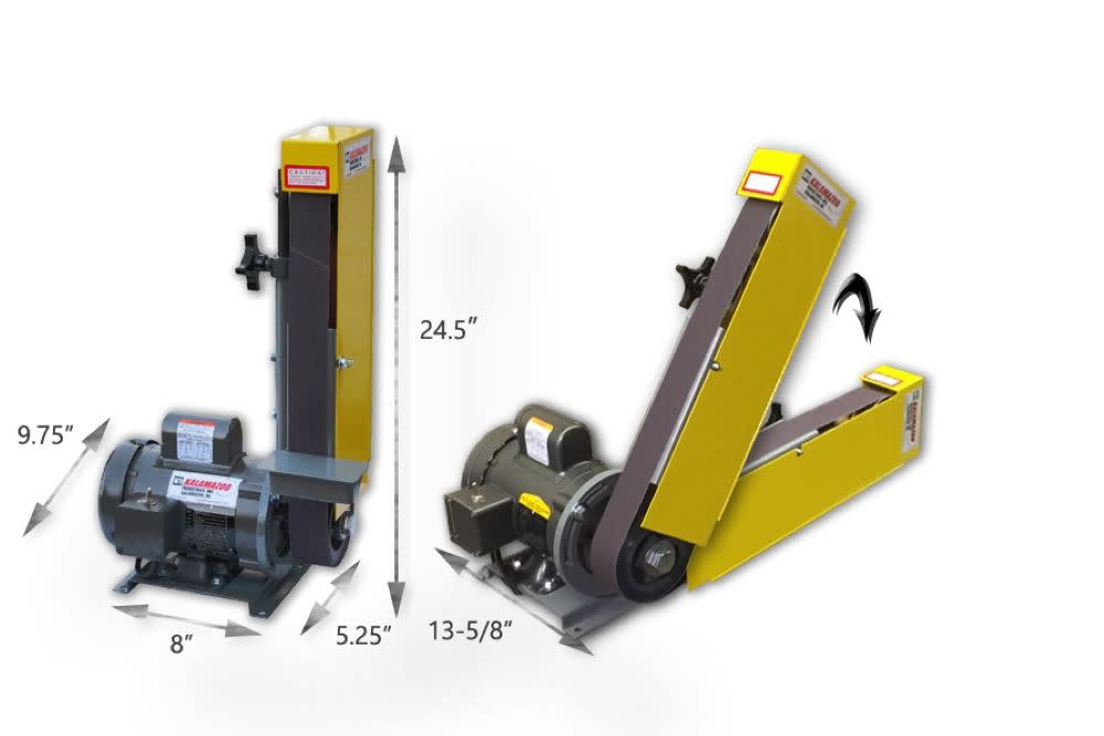Kalamazoo 2″ X 48″ Belt Sander Industrial Abrasive Metal - Flockneti